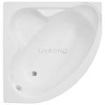 Акрилова ванна Polimat симетрична Standard1 130x130 + ніжки 00219