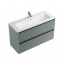 Тумба Fancy Marble Maycan 120 з умивальником Veritas 10