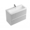 Тумба Fancy Marble Maycan 100 з умивальником Veritas 6