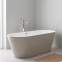 Ванна із штучного каменю Fancy Marble Vispool Selene 161x66 матова 2