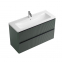 Тумба Fancy Marble Maycan 120 з умивальником Veritas 0