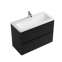 Тумба Fancy Marble Maycan 100 з умивальником Veritas 0
