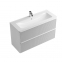 Тумба Fancy Marble Maycan 120 з умивальником Veritas 7