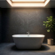 Ванна із штучного каменю Fancy Marble Vispool Selene 161x66 матова 3