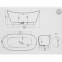 Ванна із штучного каменю Water Stone Stella 184x82 глянцева 4