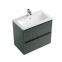 Тумба Fancy Marble Maycan 80 з умивальником Veritas 10