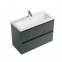 Тумба Fancy Marble Maycan 100 з умивальником Veritas 12
