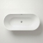 Ванна із штучного каменю Fancy Marble Vispool Selene 161x66 глянцева 5