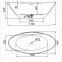 Ванна із штучного каменю Water Stone Amore 176x86 глянцева 3