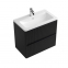 Тумба Fancy Marble Maycan 80 з умивальником Veritas 7