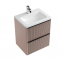 Тумба Fancy Marble Maycan 60 з умивальником Veritas 12