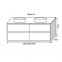 Тумба Marsan Esther Wood 1500 (2) Вар.6 0