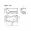 Ванна із штучного каменю Fancy Marble Vispool Libero 170x80 глянцева 4