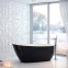 Акрилова ванна Excellent Comfort + чорно-біла 175x78 + ніжки 0