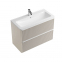 Тумба Fancy Marble Maycan 100 з умивальником Veritas 3