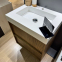 Тумба Fancy Marble Boa 650 з умивальником Freddo 0