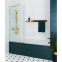 Душова шторка на ванну Andora Anima Gold 700x1500 мм 1