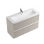 Тумба Fancy Marble Maycan 120 з умивальником Veritas 9