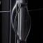 Душова кабіна Eger Csardas 90х90х200 см, на середньому піддоні, профіль хром, скло тоноване 599-512 2