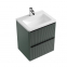 Тумба Fancy Marble Maycan 60 з умивальником Veritas 5