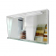 Комплект мебели Fancy Marble для ванной комнаты: тумба CYPRUS с умывальником (PEGGY 1250 L/R), LED зеркало с полкой и пенал с корзиной для белья 2