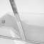 Душова шторка на ванну Besco PMD ambition premium-3S 130х140 хром 2