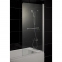 Душова шторка на ванну Eger 80х150 см, права, профіль хром, скло прозоре 599-02R 0