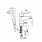 Змішувач для раковини (умивальника) з гігієнічним душем Rubineta Static-17 A70008 0