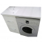 Тумба над пральною машинкою для ванної кімнати з умивальником під замовлення 30401 2