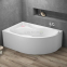 Акрилова ванна Polimat асиметрична Dora 170x110 L + ніжки 00358 0