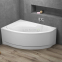 Акрилова ванна Polimat асиметрична Marea 160x100 L + ніжки 00534 0
