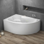 Акрилова ванна Polimat асиметрична Mega 160x105 L + ніжки 00230 2