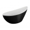 Акрилова ванна Polimat окремостояча Zoe 180x80 + ніжки + панель (біла) 00256 1