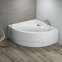 Акрилова ванна Polimat симетрична Standard2 140x140 + ніжки 0