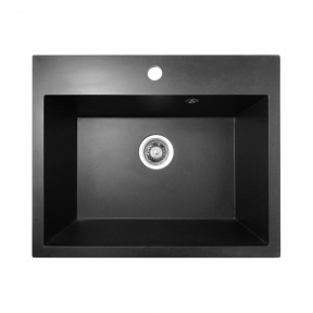 Мийка кухонна PoliComposite К01 чорна