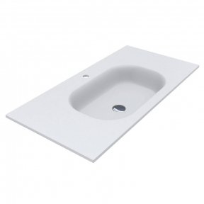 Раковина (умивальник) Miraggio Lake 1000 матовий 8815157