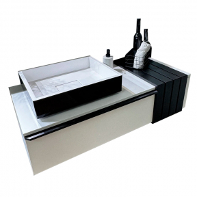 Тумба Fancy Marble Lipari-1 1100 зі стільницею під умивальник