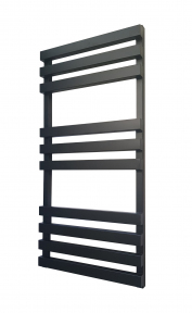 Сушка для рушників Genesis-Aqua Alpina 120x53 см Чорна