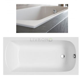 Акрилова ванна Polimat Classic Slim 150x70 + ніжки 00286