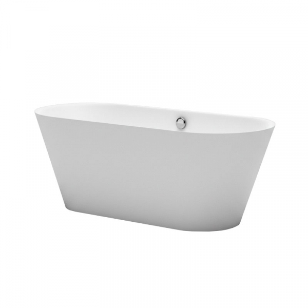 Ванна із штучного каменю Fancy Marble Vispool Selene 161x66 глянцева