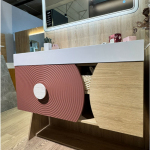 Тумба Fancy Marble Matty з умивальником Vitold 1000