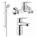 Набір змішувачів для ванни Grohe BauLoop 123214S (23337000+32815000+27598000)