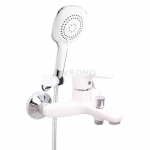 Змішувач для ванни з ручним душем Rubineta Uno-10/K (WT) N10D71