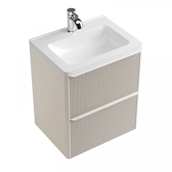Тумба Fancy Marble Maycan 60 з умивальником Veritas