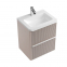 Тумба Fancy Marble Maycan 60 з умивальником Veritas