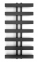Сушка для рушників Genesis-Aqua Symmetry 100x53 см Чорна