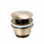 Зливний гарнітур для раковини Genebre Luxe bronze, click pop-up, 1 1/4