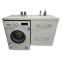 Тумба над пральною машинкою для ванної кімнати з умивальником під замовлення 1250х620 мм